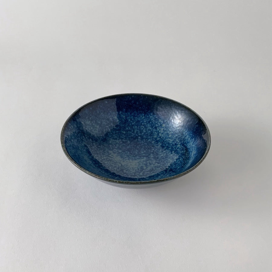 窯変紺 4.0浅鉢｜業務用 かき氷機専門通販サイト 高橋総本店