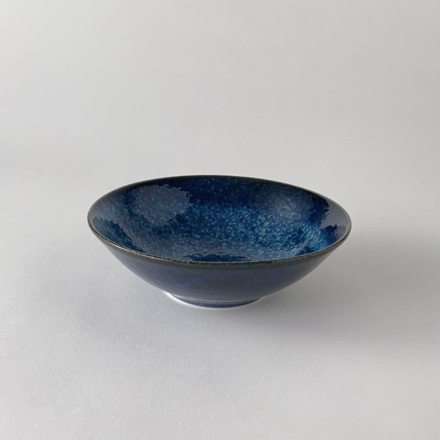 窯変紺 4.0浅鉢｜業務用 かき氷機専門通販サイト 高橋総本店